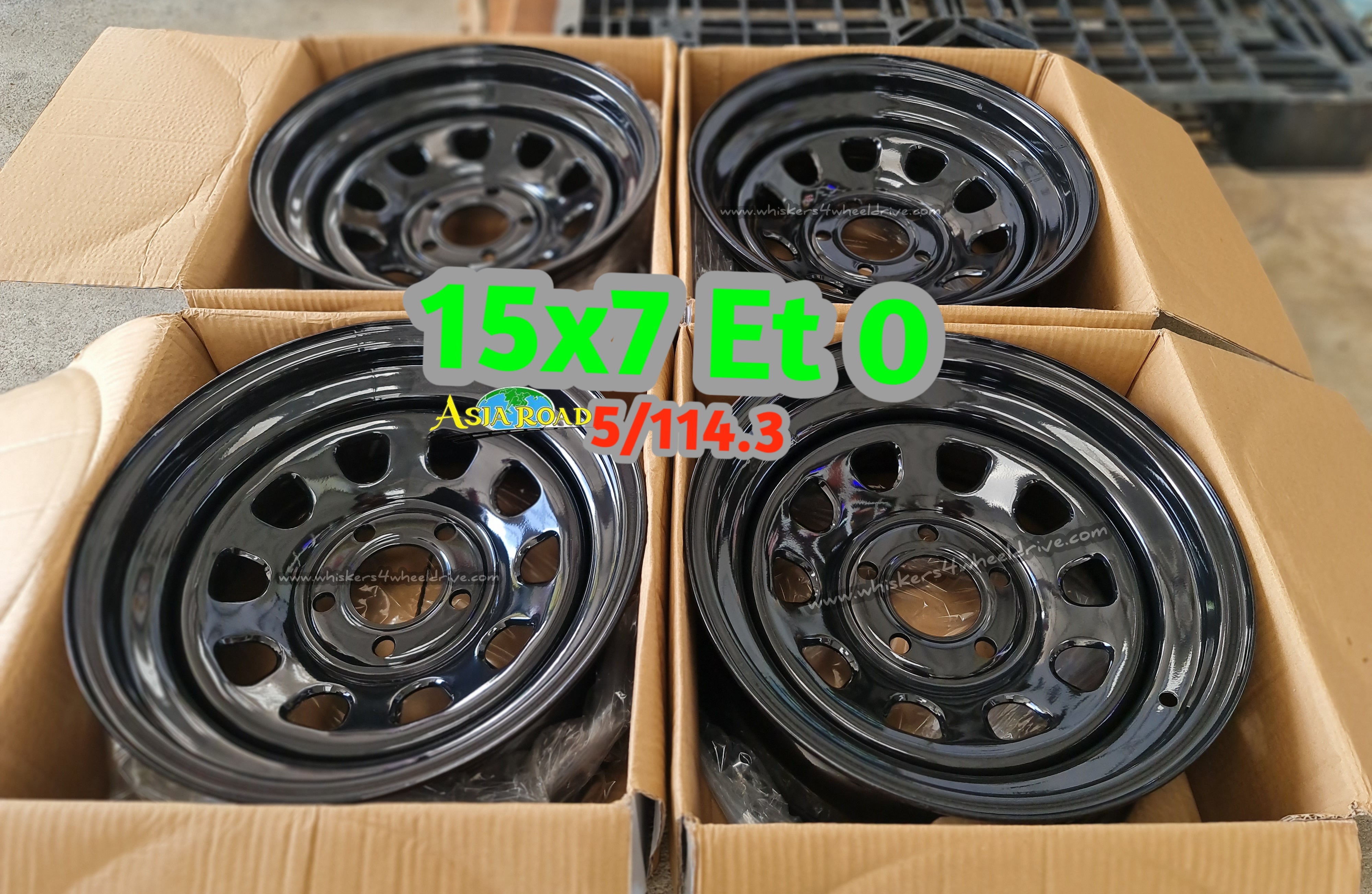 ล้อกระทะ 15×7-0 5รู /114.3