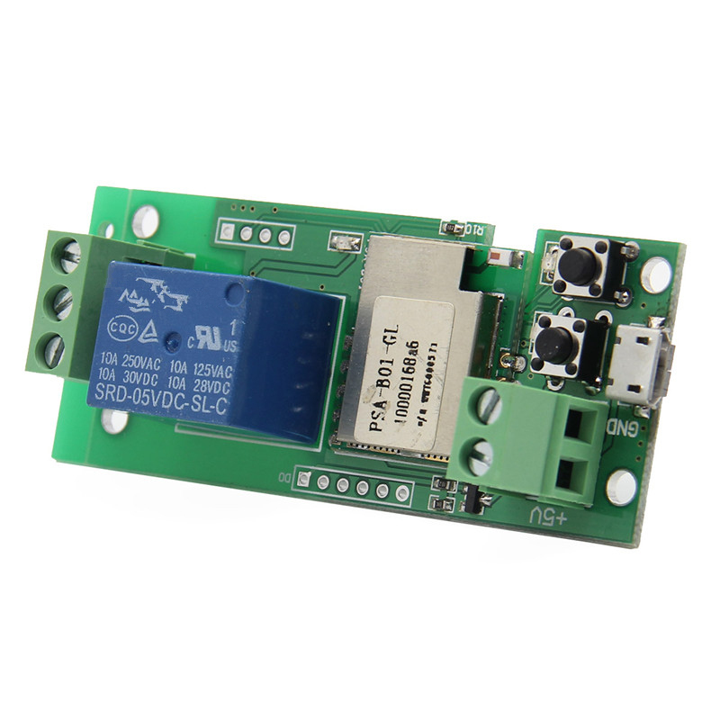 สมาร์ทสวิทช์ไร้สาย SONOFF USB 5V 1 Channel Jog Inching Self-locking WIFI Wireless Smart Home Switch APP Remote Control Module for IOS/Android (สั่งบูทเราเตอร์ได้)