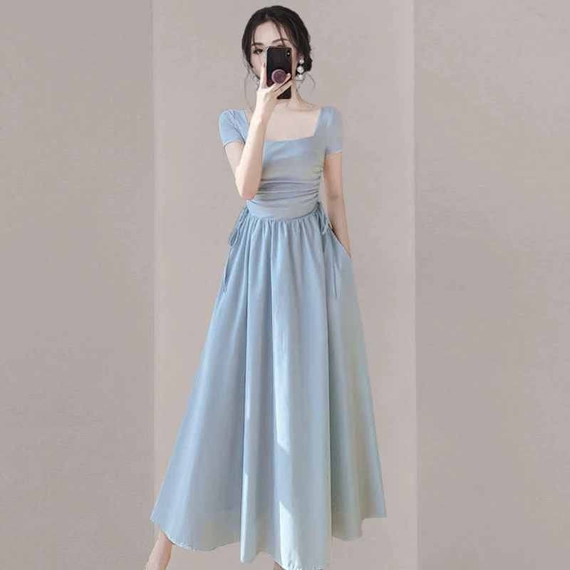 ชุดเดรสยาวสวยๆ ชุดกระโปรงยาว ชุดเดรสยาว ชุดแซกยาว มีขนาด S M L XL สนใจทักแชท