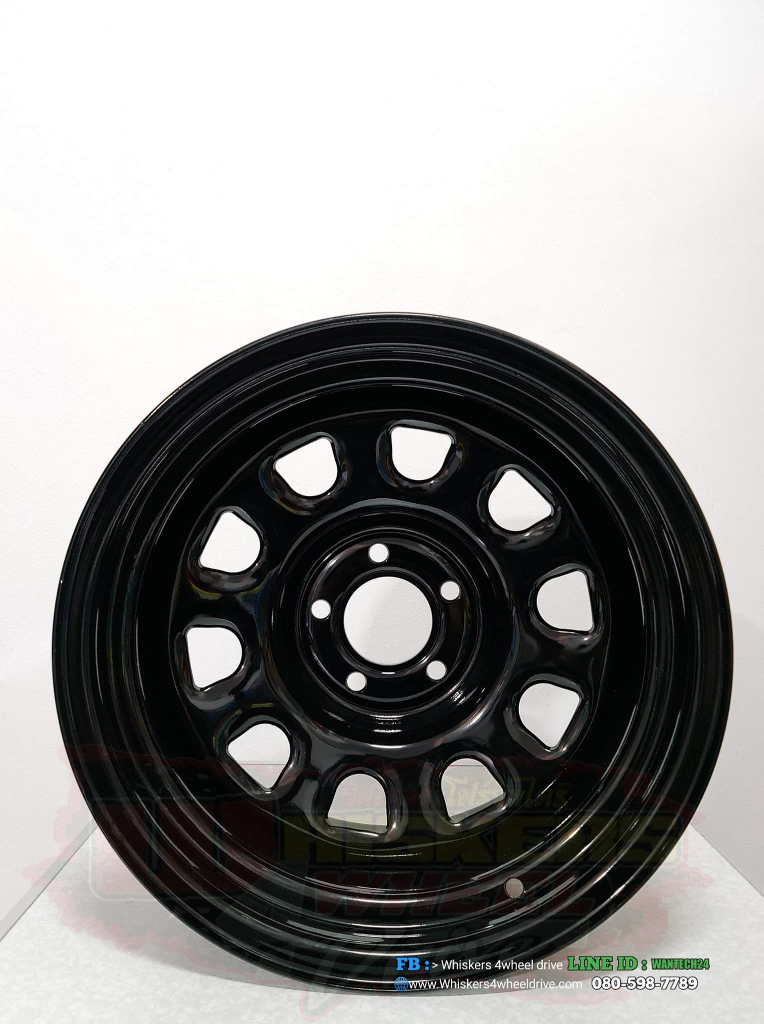 ล้อกระทะ 5รู 114.3 16×8 et-30 #JEEP #Vigoตัวเตี้ย #Mighty #Tritonตัวเตี้ย