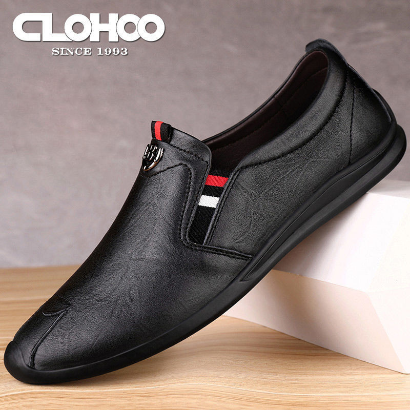 รองเท้าหนังผู้ชาย มีไซส์39-44 รองเท้าโลฟเฟอร์ชาย Slip-On Shoes มีขนาด39-44