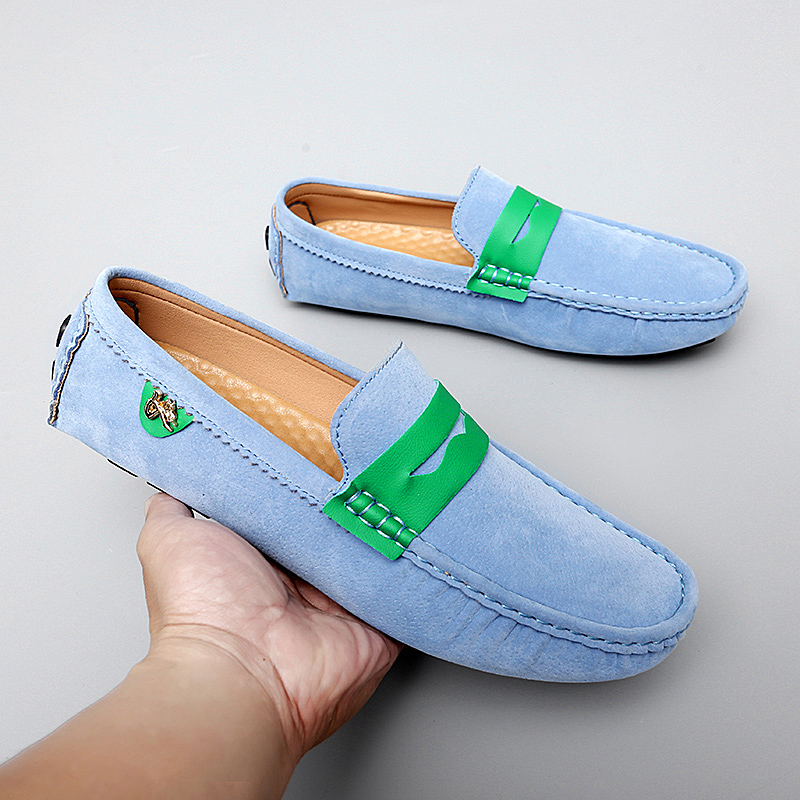 รองเท้าหนังผู้ชาย มีไซส์39-44 รองเท้าโลฟเฟอร์ชาย Slip-On Shoes มีขนาด39-44