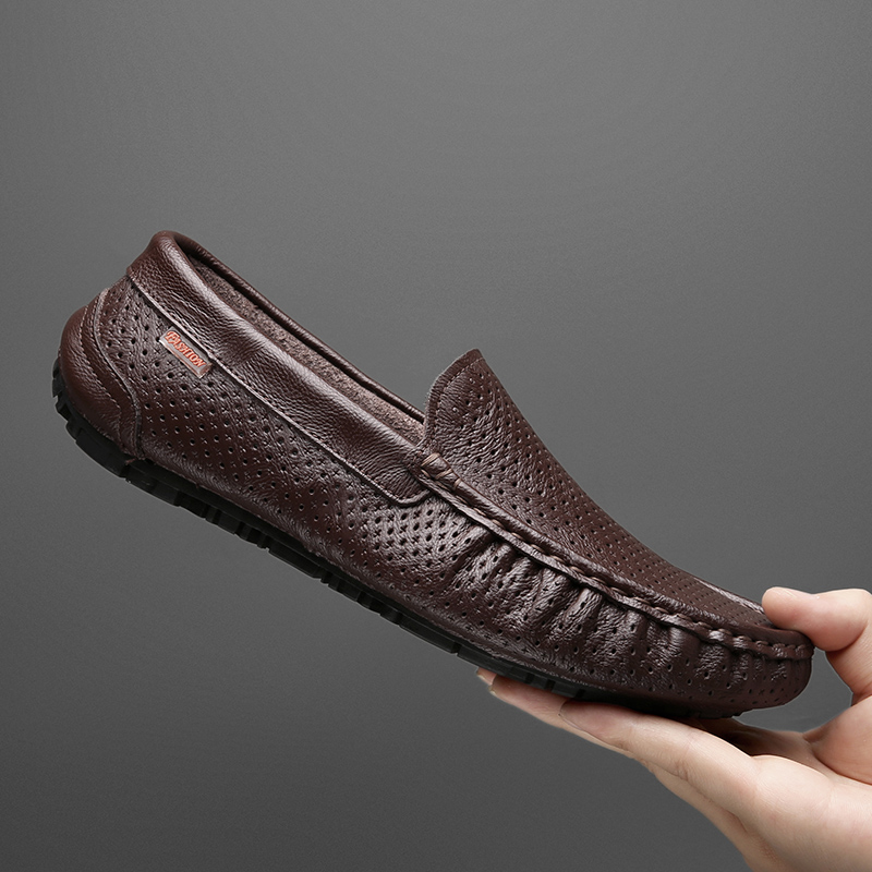 รองเท้าหนังผู้ชาย มีไซส์39-44 รองเท้าโลฟเฟอร์ชาย Slip-On Shoes มีขนาด39-44