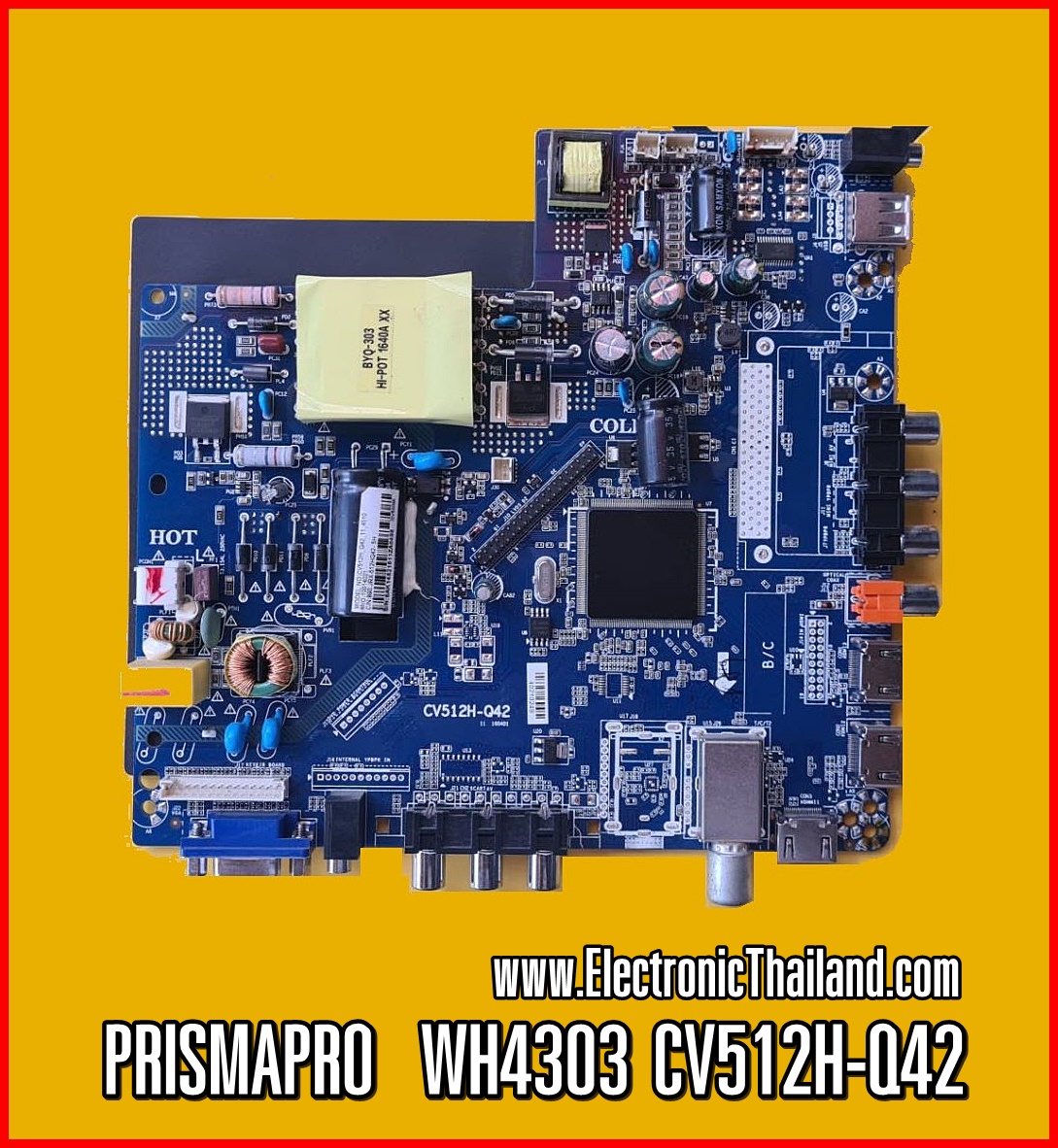 Main Board PRISMAPRO WH-4303 CV512H-Q42 ( PANEL T430HVN01.8 )