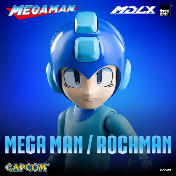 THREEZERO X CAPCOM MDLX MEGAMAN / ROCKMAN ราคารวมค่าส่ง EMS แล้ว