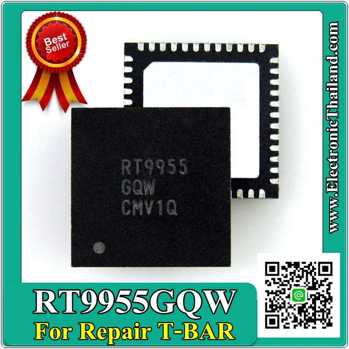 RT9955GQW RT9955 IC .For Repair On T-BAR
