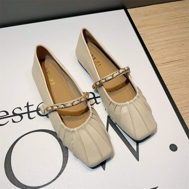 รองเท้าคัทชูผู้หญิงส้นเตี้ย ใส่สบาย มีขนาด35-40