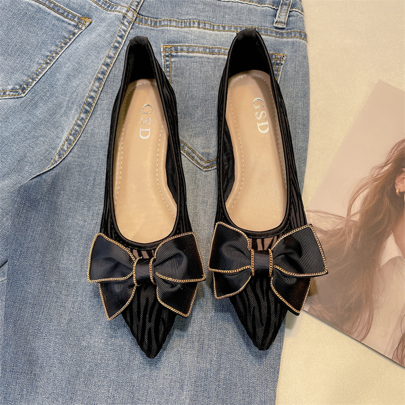 รองเท้าคัทชูผู้หญิงส้นเตี้ย ใส่สบาย มีขนาด35-40