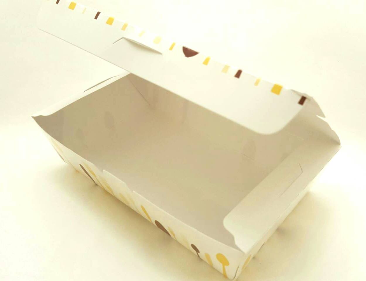 กล่องข้าวอร่อยเคลือบPE #1-2 ตราพระอาทิตย์