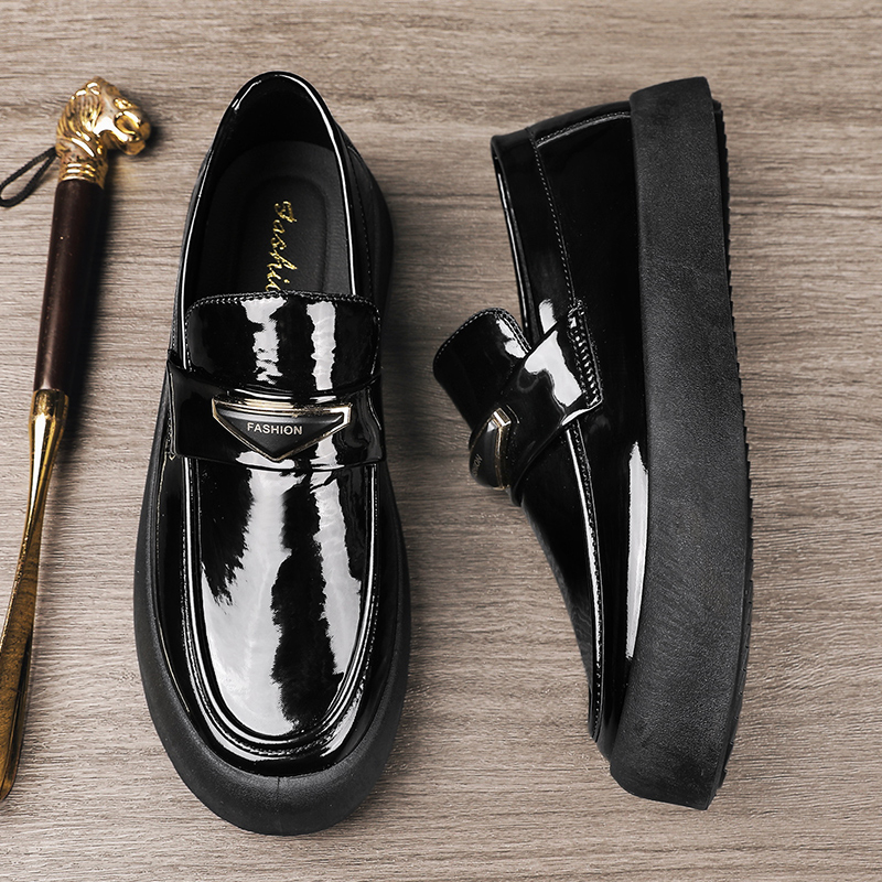 รองเท้าหนังผู้ชาย มีไซส์39-44 รองเท้าโลฟเฟอร์ชาย Slip-On Shoes มีขนาด39-44