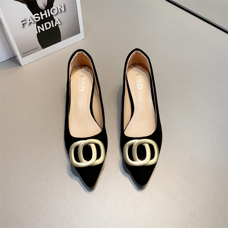 รองเท้าคัทชูผู้หญิงส้นเตี้ย ใส่สบาย มีขนาด35-40