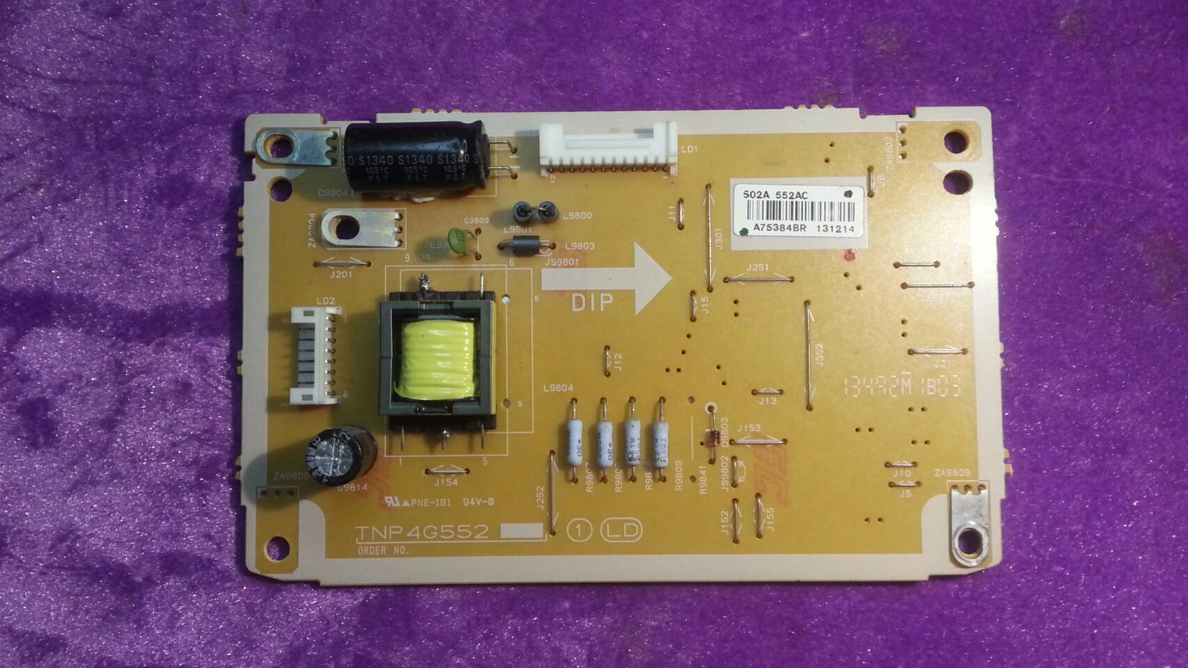 LED Driver Board Panasonic TH-L39B6T TNP4G552
