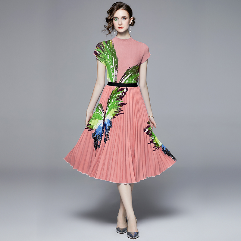 ชุดเดรสยาวสวยๆ ชุดเดรสยาวใส่สบาย ใส่ทำงาน มีขนาดS M L XL 2XL