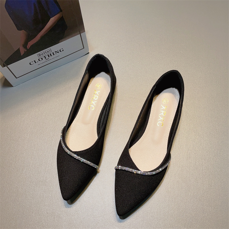 รองเท้าคัทชูผู้หญิงส้นเตี้ย ใส่สบาย มีขนาด35-40
