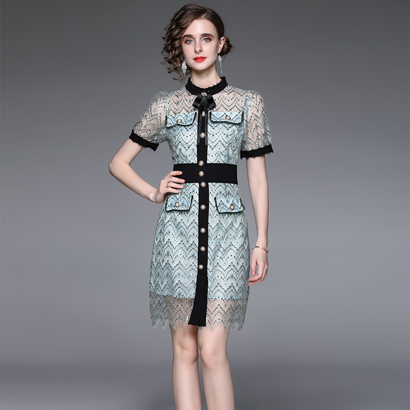 ชุดเดรสยาวสวยๆ ชุดเดรสยาวใส่สบาย ใส่ทำงาน มีขนาดS M L XL 2XL