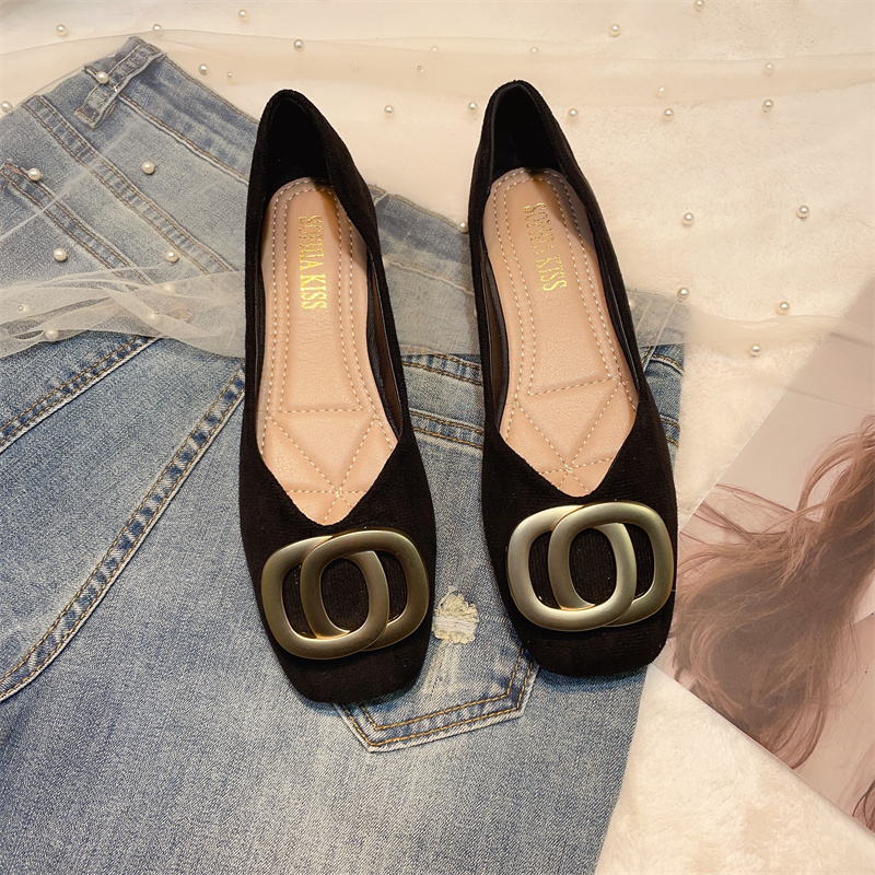 รองเท้าคัทชูผู้หญิงส้นเตี้ย ใส่สบาย มีขนาด35-40