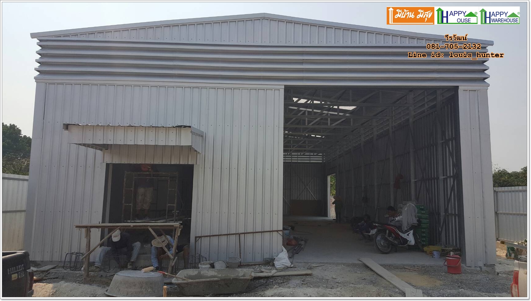 รับสร้างโกดัง โกดังสำเร็จรูป โกดัง สร้างโรงงาน สร้างคลังสินค้า ราคาถูก แนะนำ