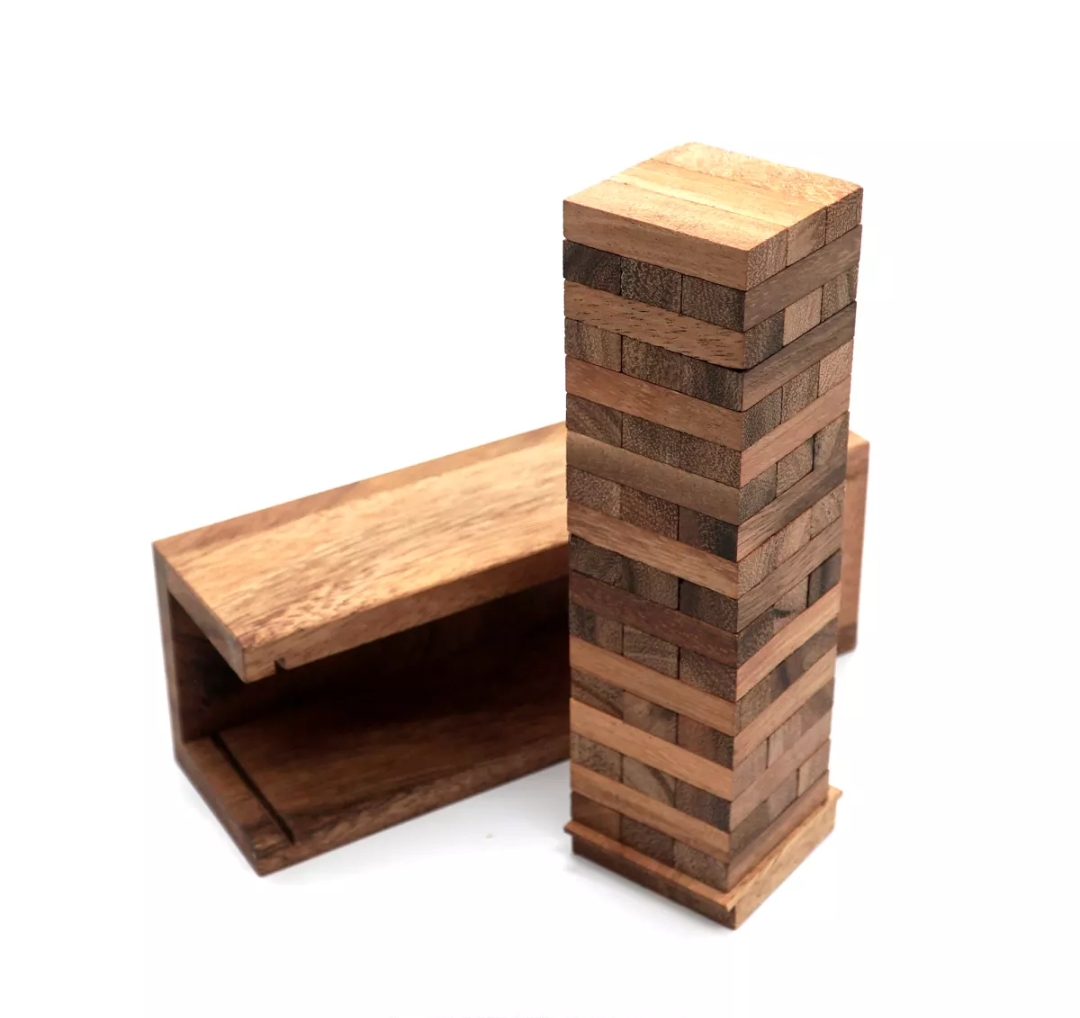 เกมส์ตึกถล่มขนาดเล็ก เกมส์คอนโด เจงก้าเกมส์มินิ Jenga Game