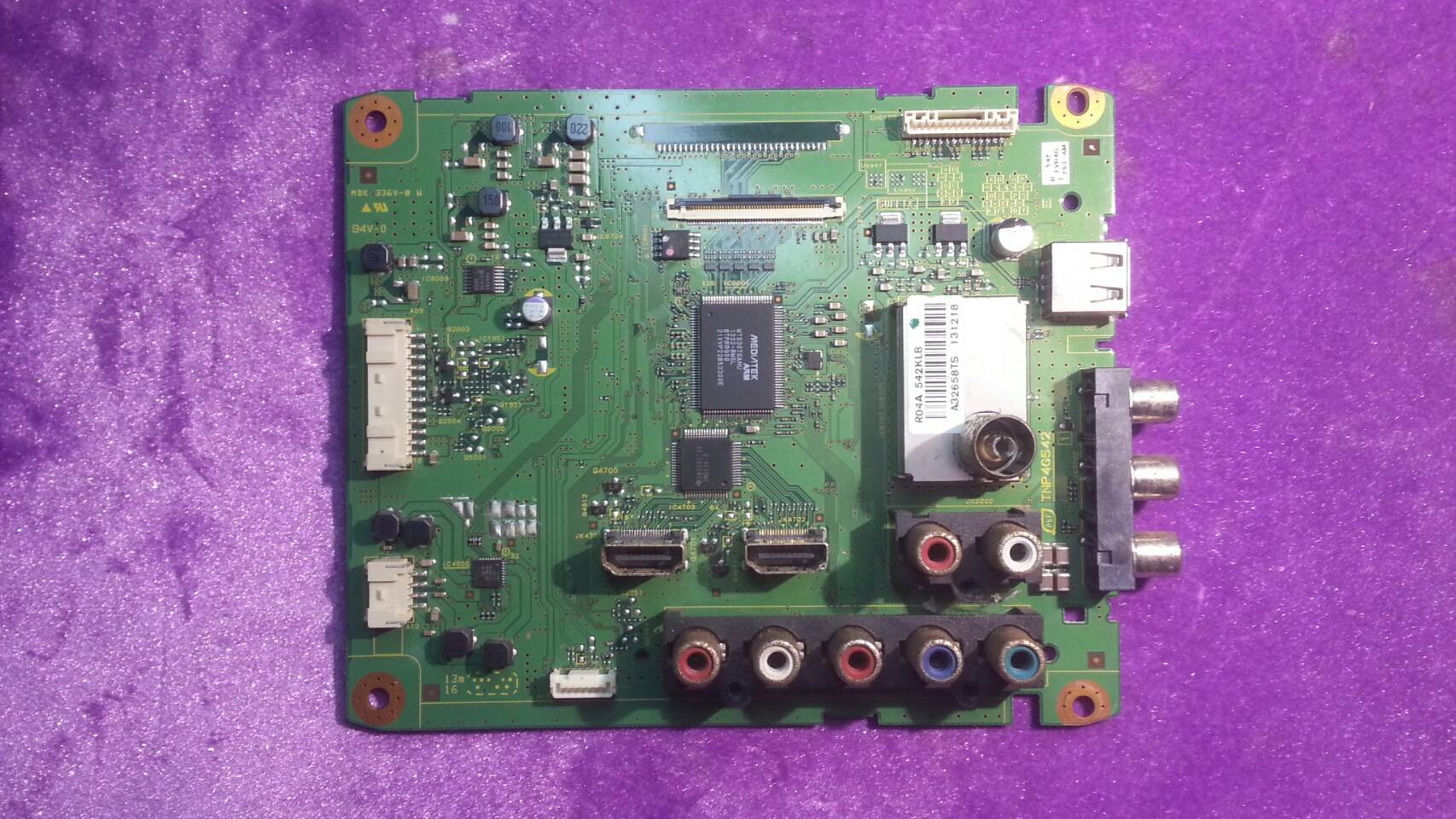 Main Board PANASONIC TH-L39B6T LED TV PART :TNP4G542