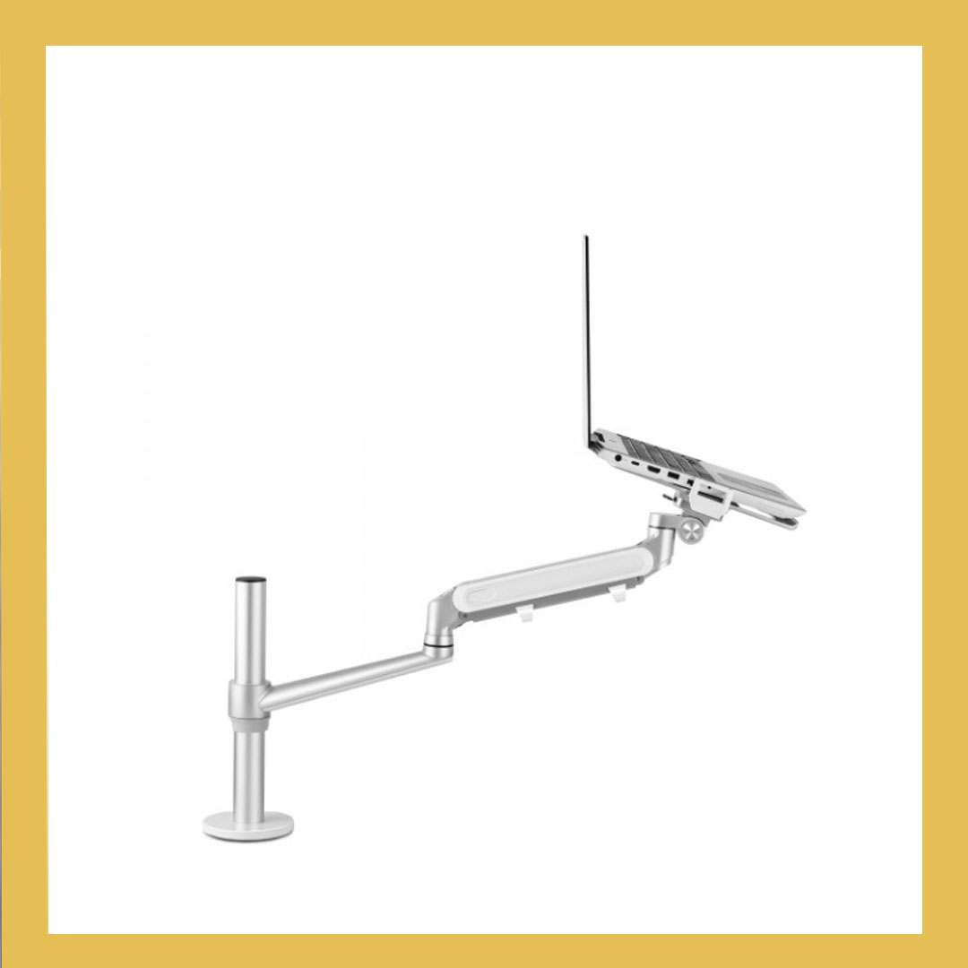 Single Monitor/Laptop Gas Spring Arm Desk Mount