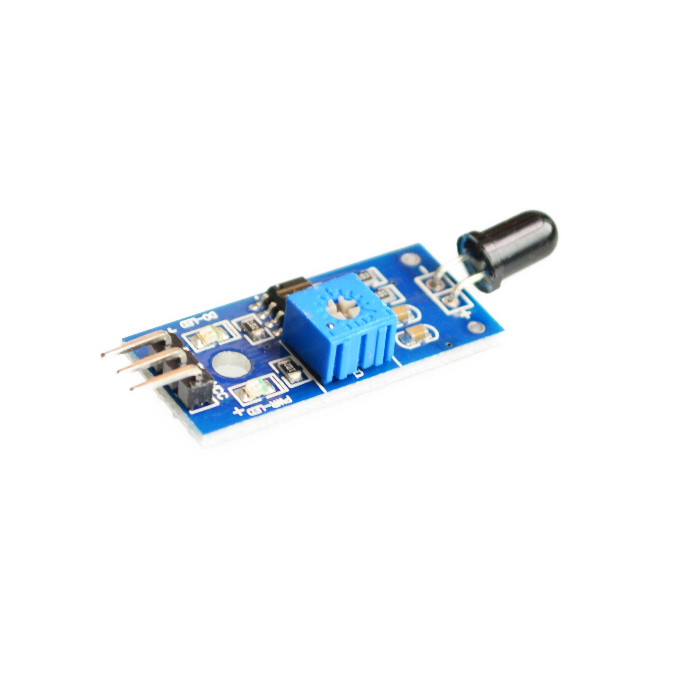 เซนเซอร์ตรวจจับเปลวไฟ LM393 Flame Sensor Module Wavelength 760nm-1100nm