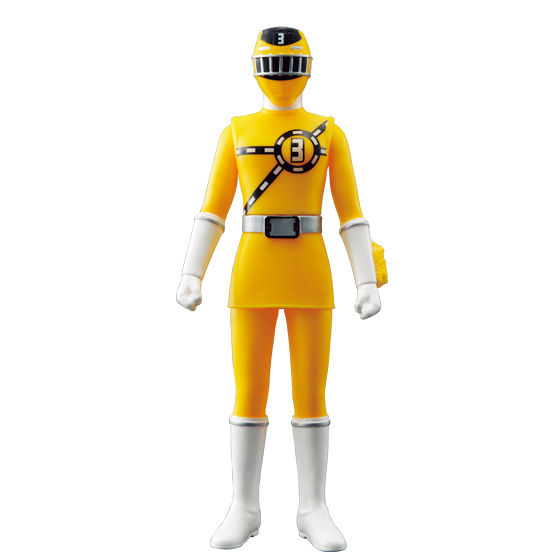 SENTAI HERO SERIES 03 TOQ 3 GOU YELLOW ราคารวมค่าส่ง EMS แล้ว