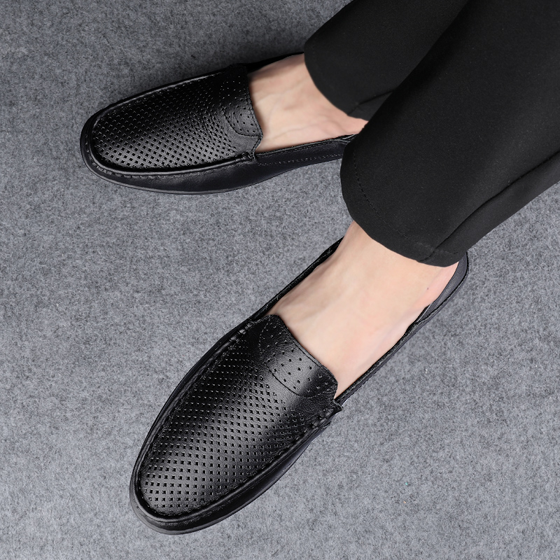 รองเท้าหนังผู้ชาย มีไซส์39-44 รองเท้าโลฟเฟอร์ชาย Slip-On Shoes มีขนาด39-44