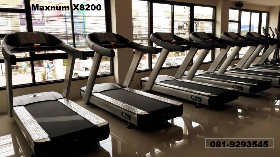 ลู่วิ่งไฟฟ้าเกรดยิมMaxnumX8200