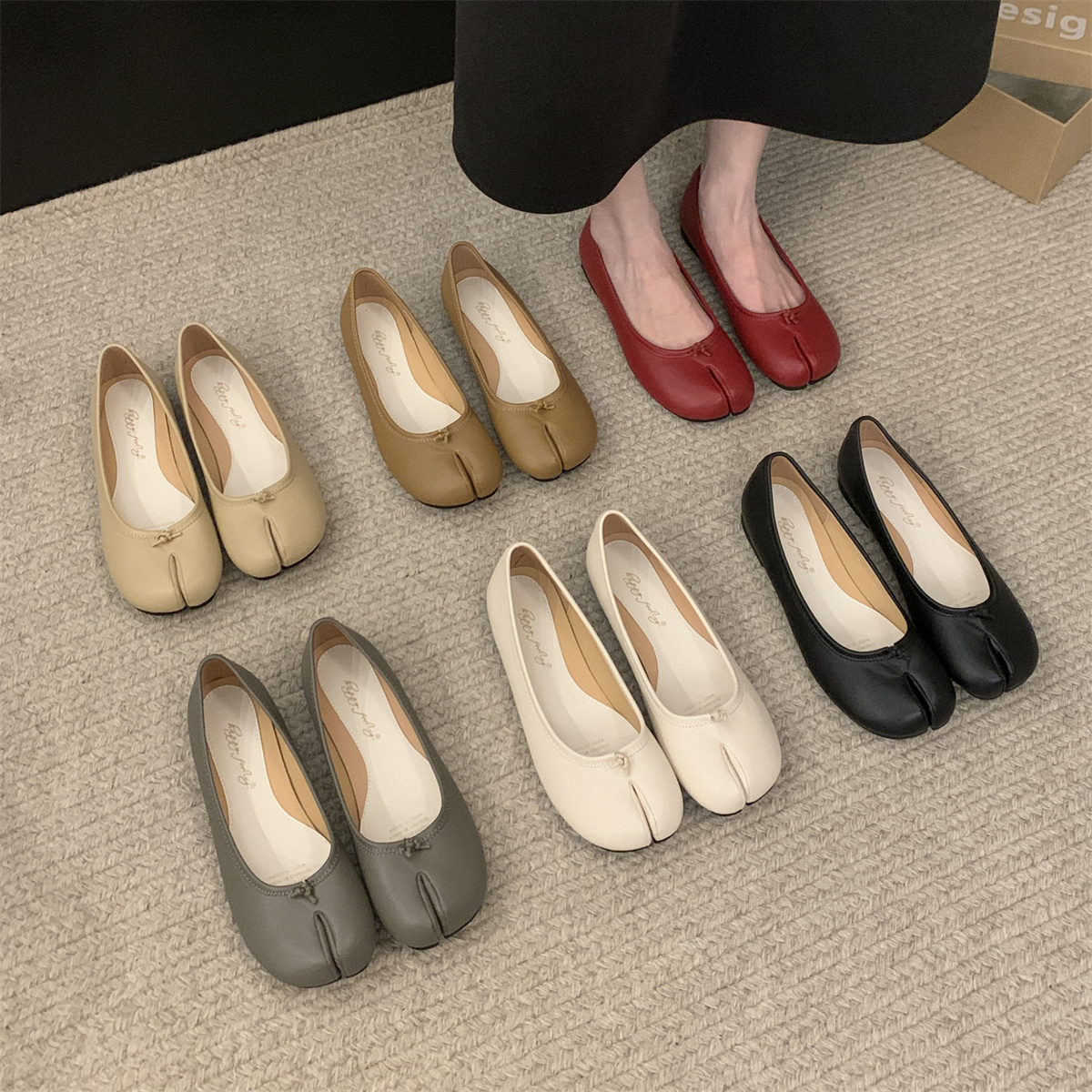 รองเท้าคัทชูผู้หญิงส้นเตี้ย ใส่สบาย มีขนาด35-43