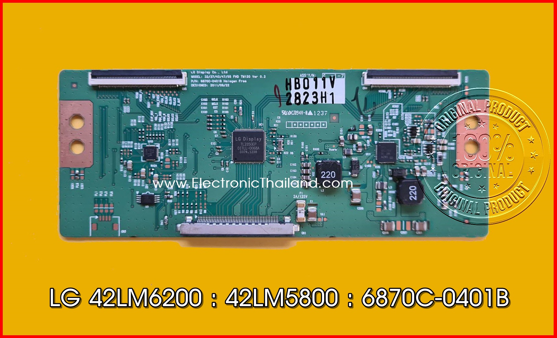 T-CON LG 42LM6200 : 42LM5800 : 6870C-0401B
