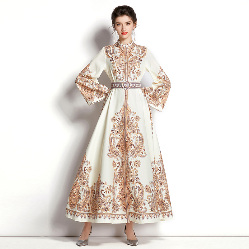 ชุดเดรสยาวสวยๆ ชุดเดรสยาวใส่สบาย ใส่ทำงาน มีขนาดS M L XL 2XL