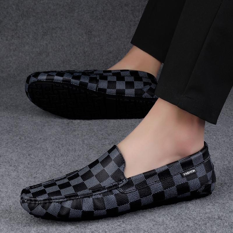 รองเท้าหนังผู้ชาย มีไซส์39-44 รองเท้าโลฟเฟอร์ชาย Slip-On Shoes มีขนาด39-44