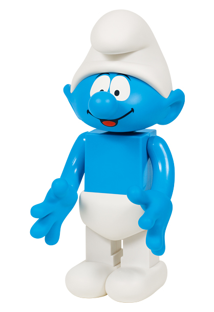 KUBRICK THE SMURFTS 400% (MEDICOM TOY JAPAN 2005) สภาพเก่าเก็บ ราคารวมค่าส่ง EMS แล้ว