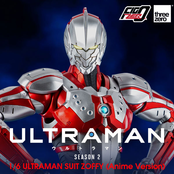 THREEZERO X ULTRAMAN SEASON 2 FIGZERO 1/6 ULTRAMAN SUIT ZOFFY (ANIME VERSION)