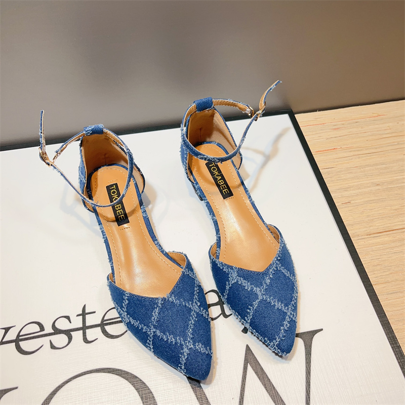 รองเท้าคัทชูผู้หญิงส้นเตี้ย ใส่สบาย มีขนาด35-40