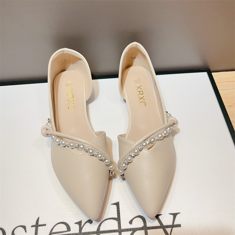 รองเท้าคัทชูผู้หญิงส้นเตี้ย ใส่สบาย มีขนาด35-40