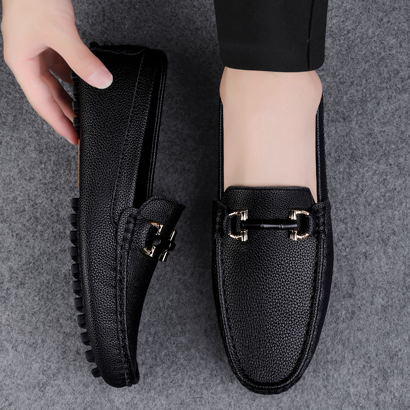 รองเท้าหนังผู้ชาย มีไซส์39-44 รองเท้าโลฟเฟอร์ชาย Slip-On Shoes มีขนาด39-44