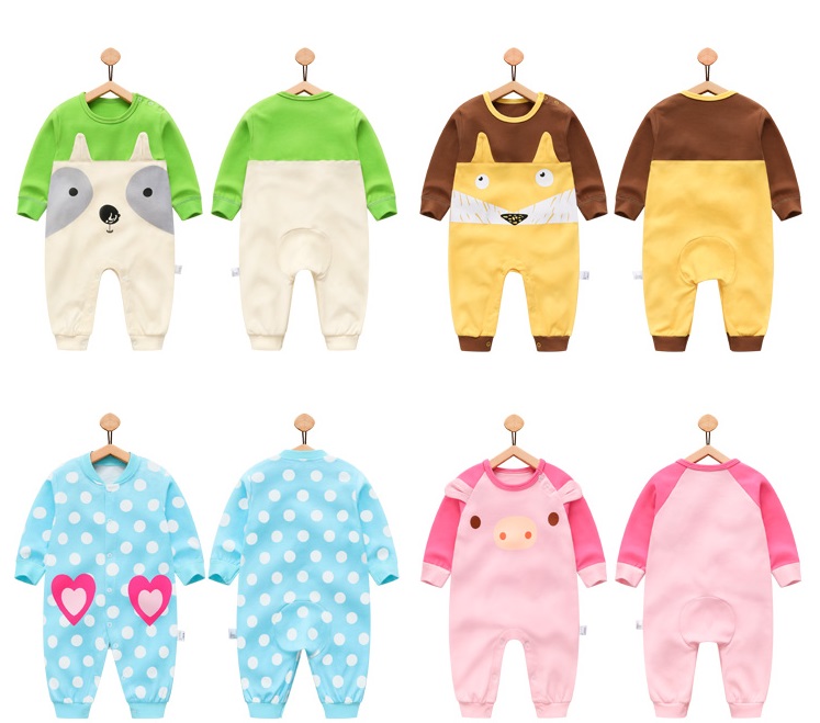 ชุดบอดี้สูท Baby Body suit ลายหัวใจ
