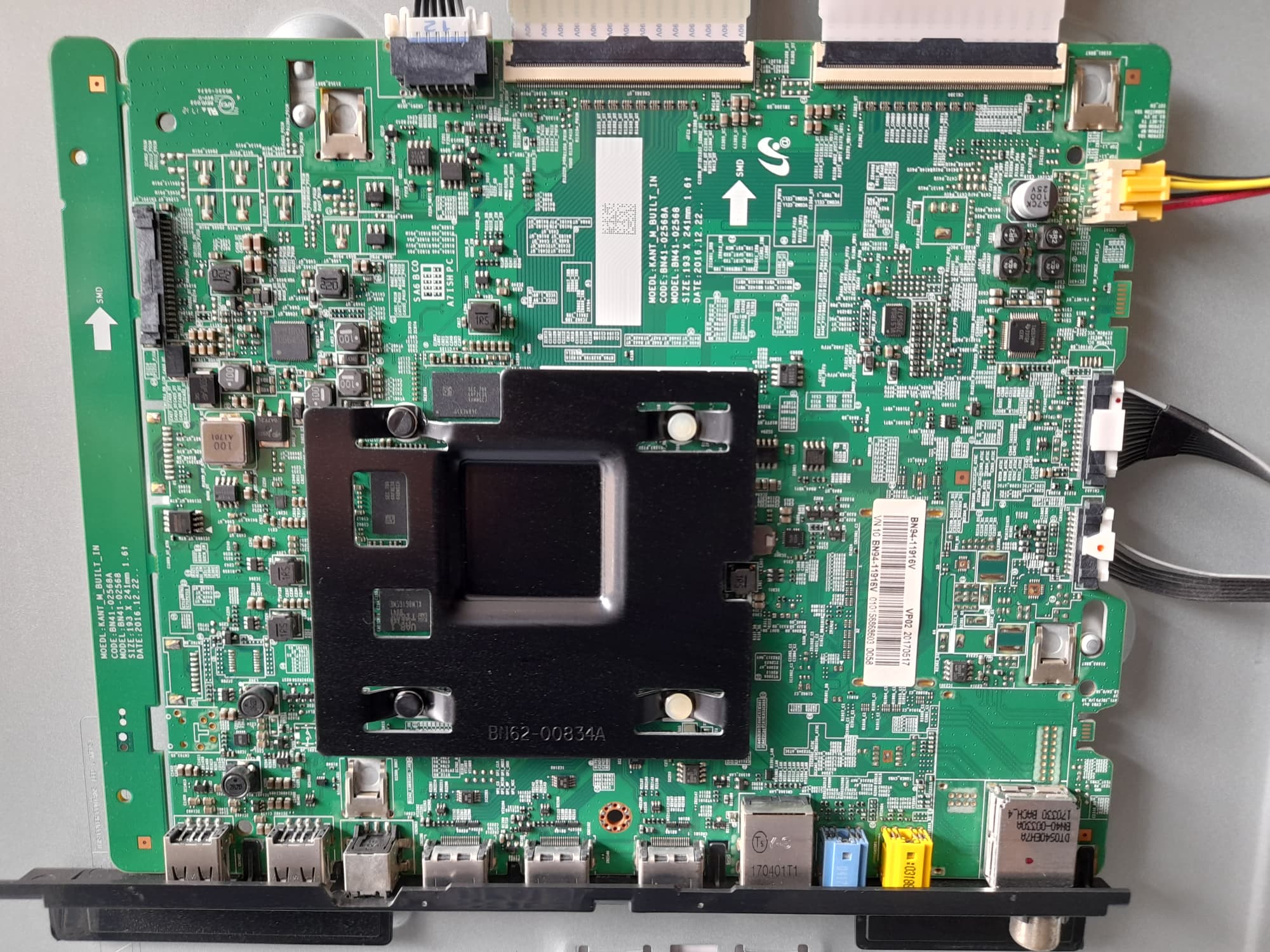 Main Board Samsung (เมนบอร์ด ซัมซุง ) UA65MU6500K : BN94-12396V : BN94-11916V