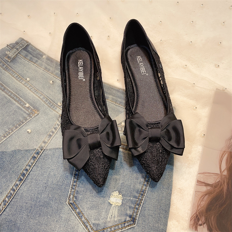 รองเท้าคัทชูผู้หญิงส้นเตี้ย ใส่สบาย มีขนาด35-40