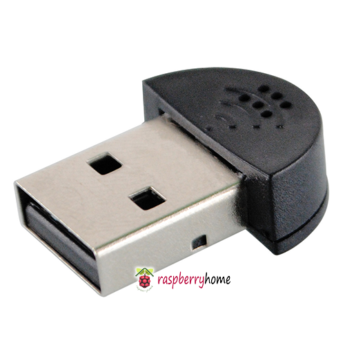 มินิไมโครโฟน USB 2.0 สำหรับ Raspberry Pi, Notebook และ Desktop PC
