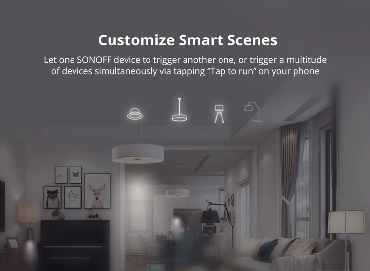 สมาร์ทสวิทช์ไร้สาย Sonoff ฺMini - สั่งผ่านมือถือ WiFi Smart Switch for Smart Home (อับโหลดโปรแกรมใหม่ได้)