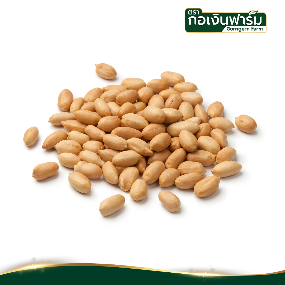 ถั่วลิสง Peanut ตรากอเงินฟาร์ม ขนาด 400 กรัม