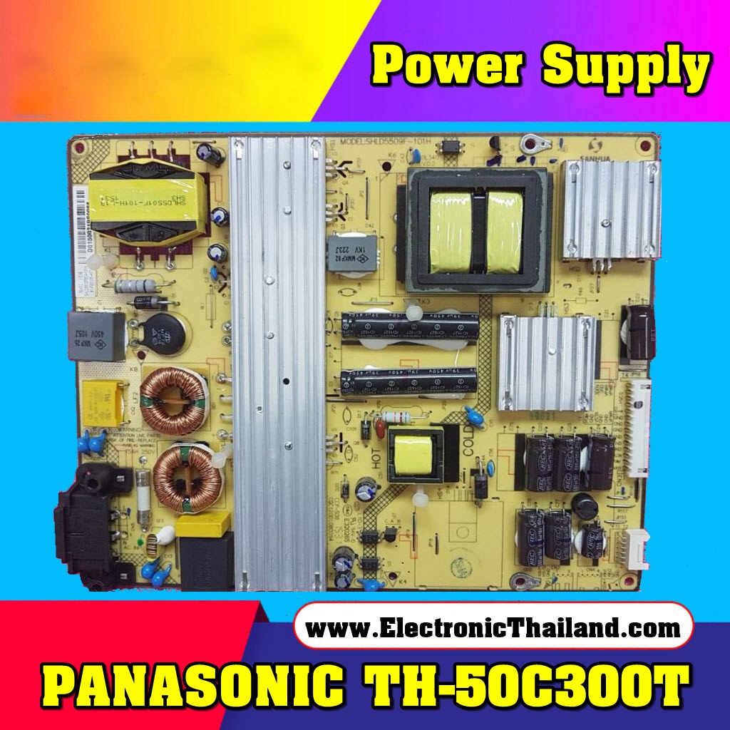Power Supply PANASONIC TH-50CX400T ,TH-50C300T : SHLD5509F-101H