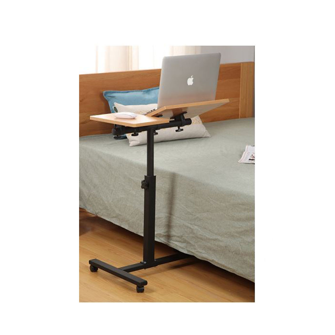 โต๊ะคอมพิวเตอร์ ปรับระดับได้ มีล้อเลื่อน