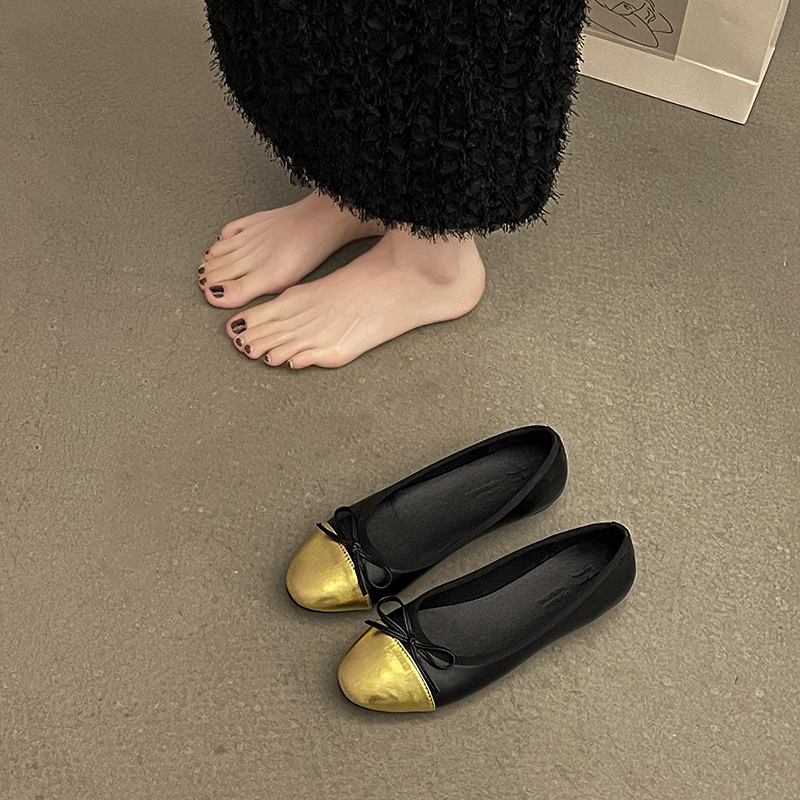 รองเท้าคัทชูผู้หญิงส้นเตี้ย ใส่สบาย มีขนาด35-40