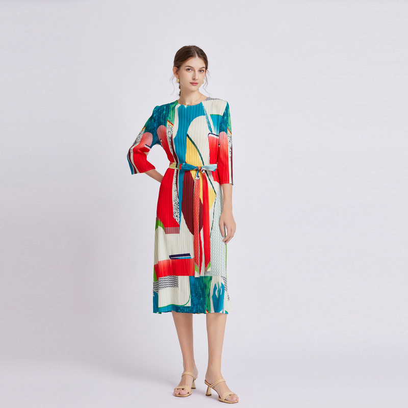 ชุดเดรสยาวสวยๆ ชุดเดรสยาวใส่สบาย ใส่ทำงาน มีขนาดS M L XL 2XL
