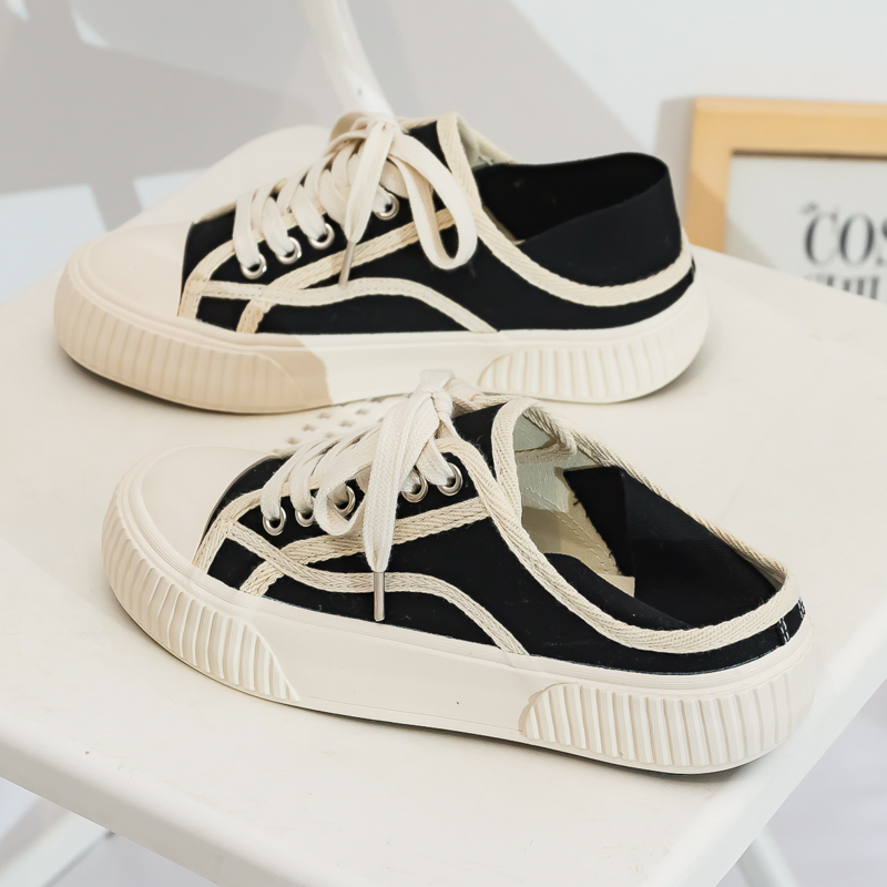รองเท้าผ้าใบผู้หญิง ใส่สบาย รองเท้าผ้าใบใส่เที่ยวผู้หญิง มีSIZE 35 36 37 38 39 40