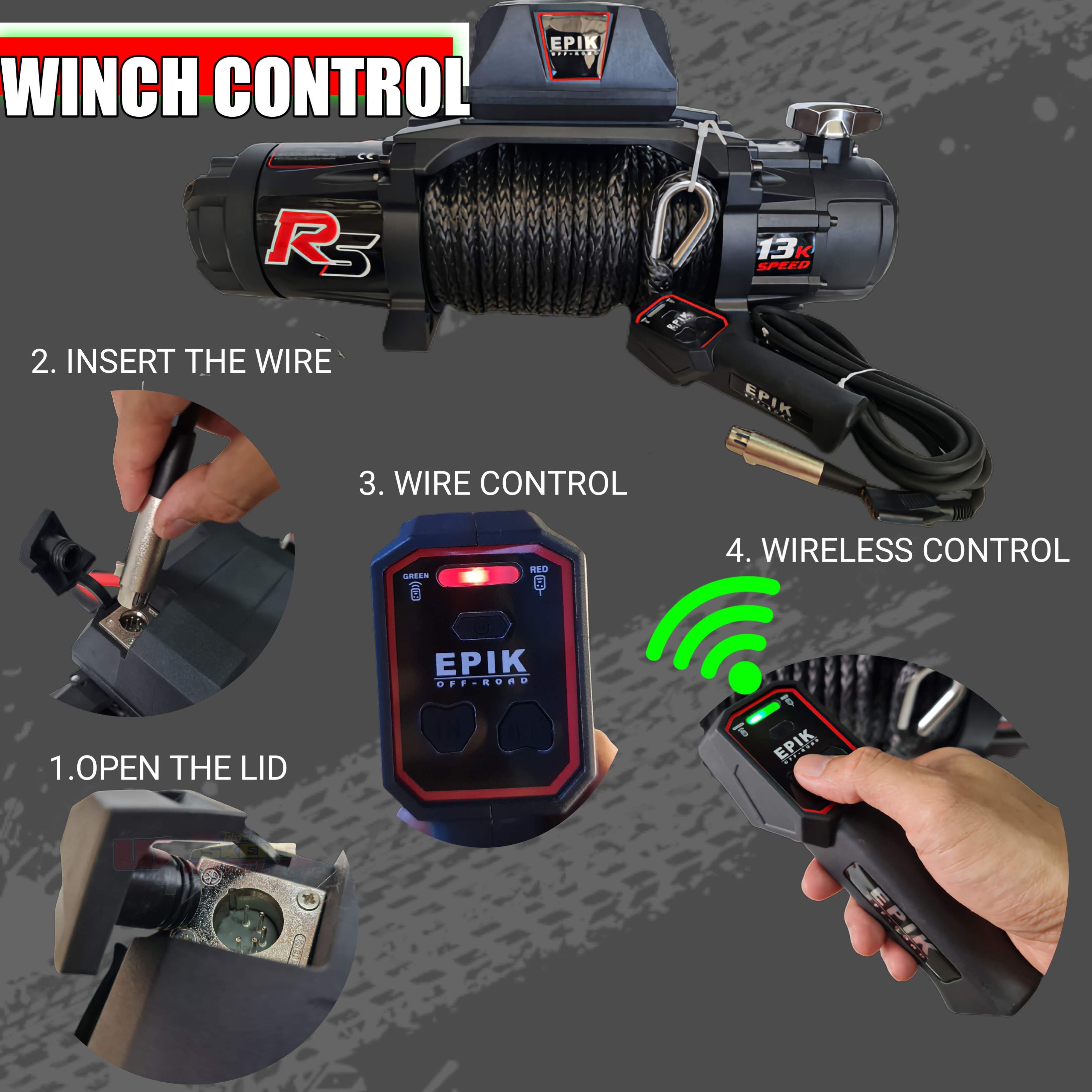 13000ปอนด์ 2 speed 5.8 ตัน