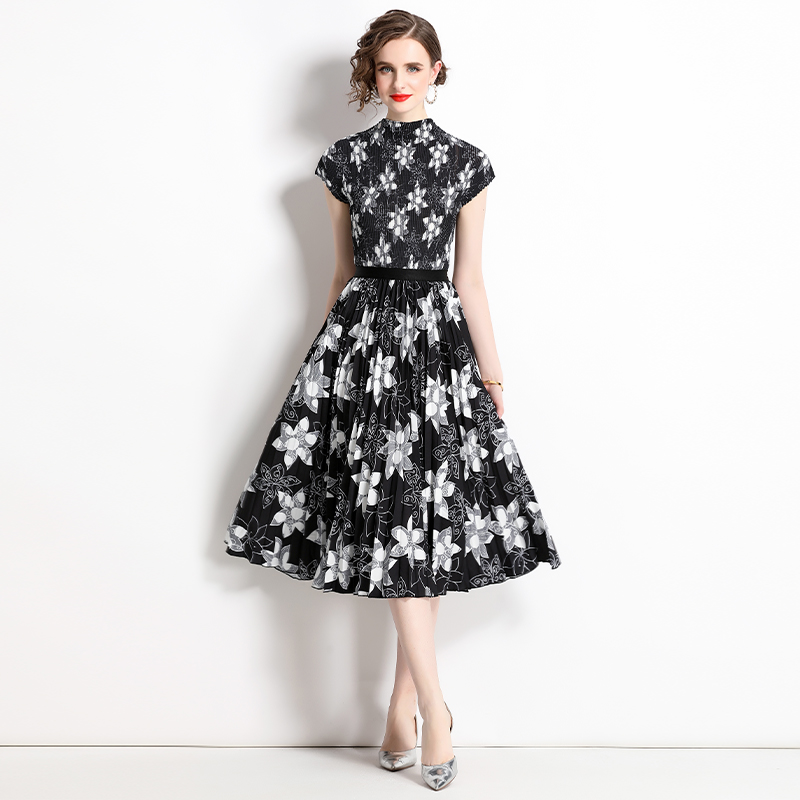 ชุดเดรสยาวสวยๆ ชุดเดรสยาวใส่สบาย ใส่ทำงาน มีขนาดS M L XL 2XL